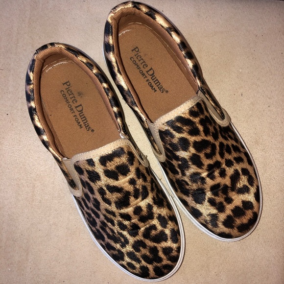 ⚡️PIERRE DUMAS Comfort Foam Slip-on Cheetah Sneaker | Women’s Shoe Size 7.5 - Picture 7 of 7